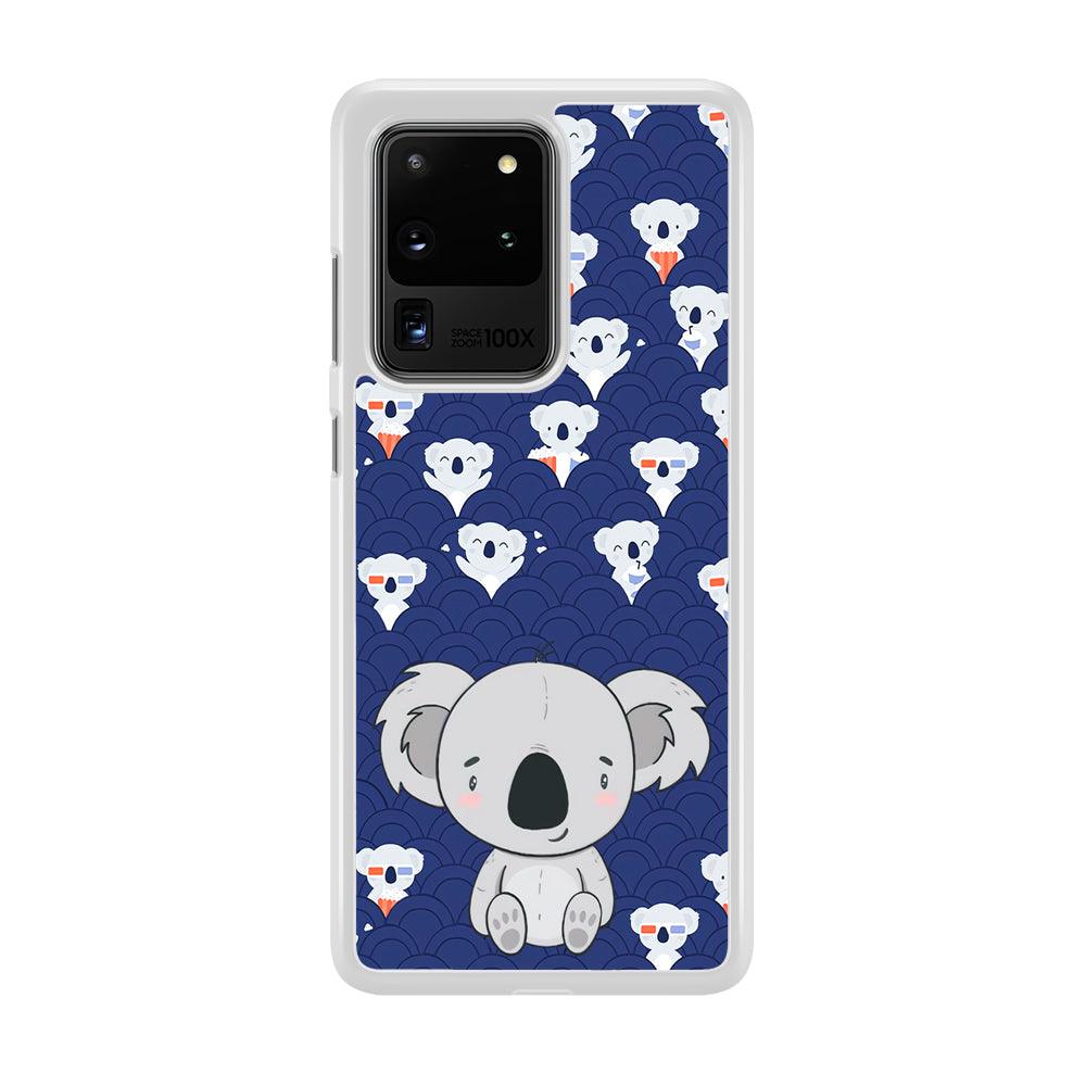 Koala Face of Happiness Samsung Galaxy S20 Ultra Case-Oxvistore