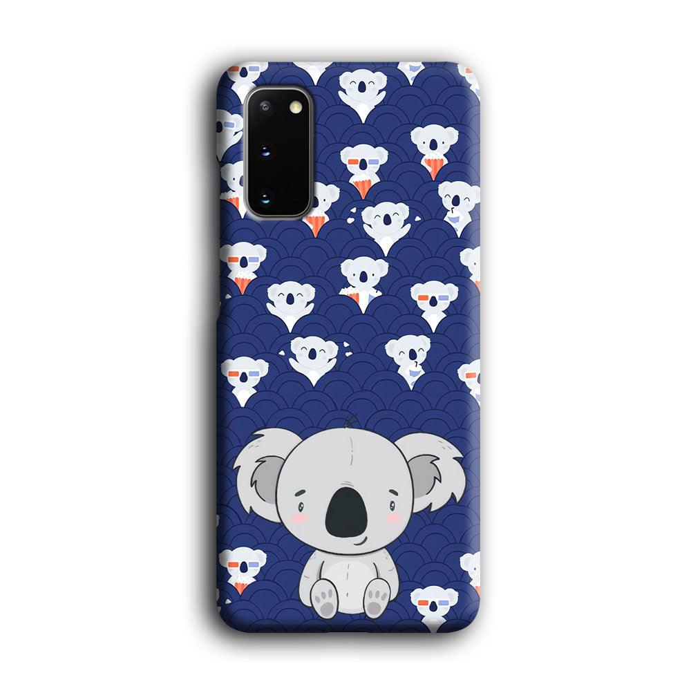 Koala Face of Happiness Samsung Galaxy S20 Case-Oxvistore