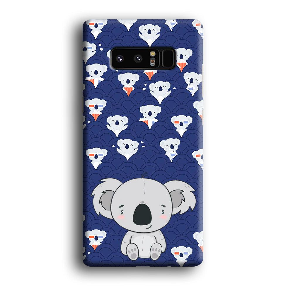 Koala Face of Happiness Samsung Galaxy Note 8 Case-Oxvistore