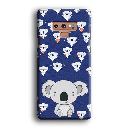 Koala Face of Happiness Samsung Galaxy Note 9 Case-Oxvistore