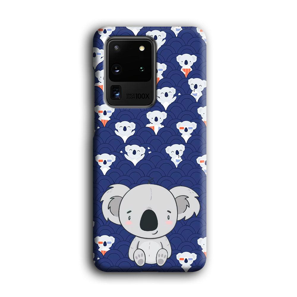 Koala Face of Happiness Samsung Galaxy S20 Ultra Case-Oxvistore