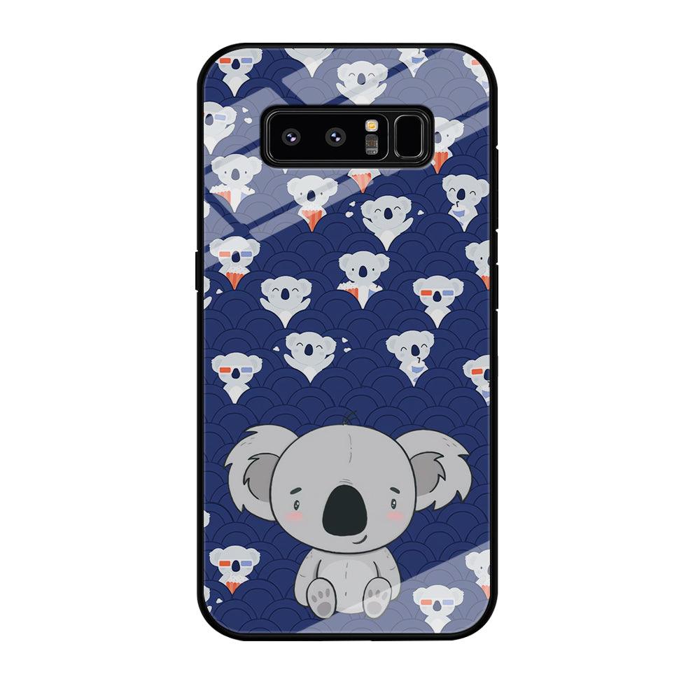 Koala Face of Happiness Samsung Galaxy Note 8 Case-Oxvistore