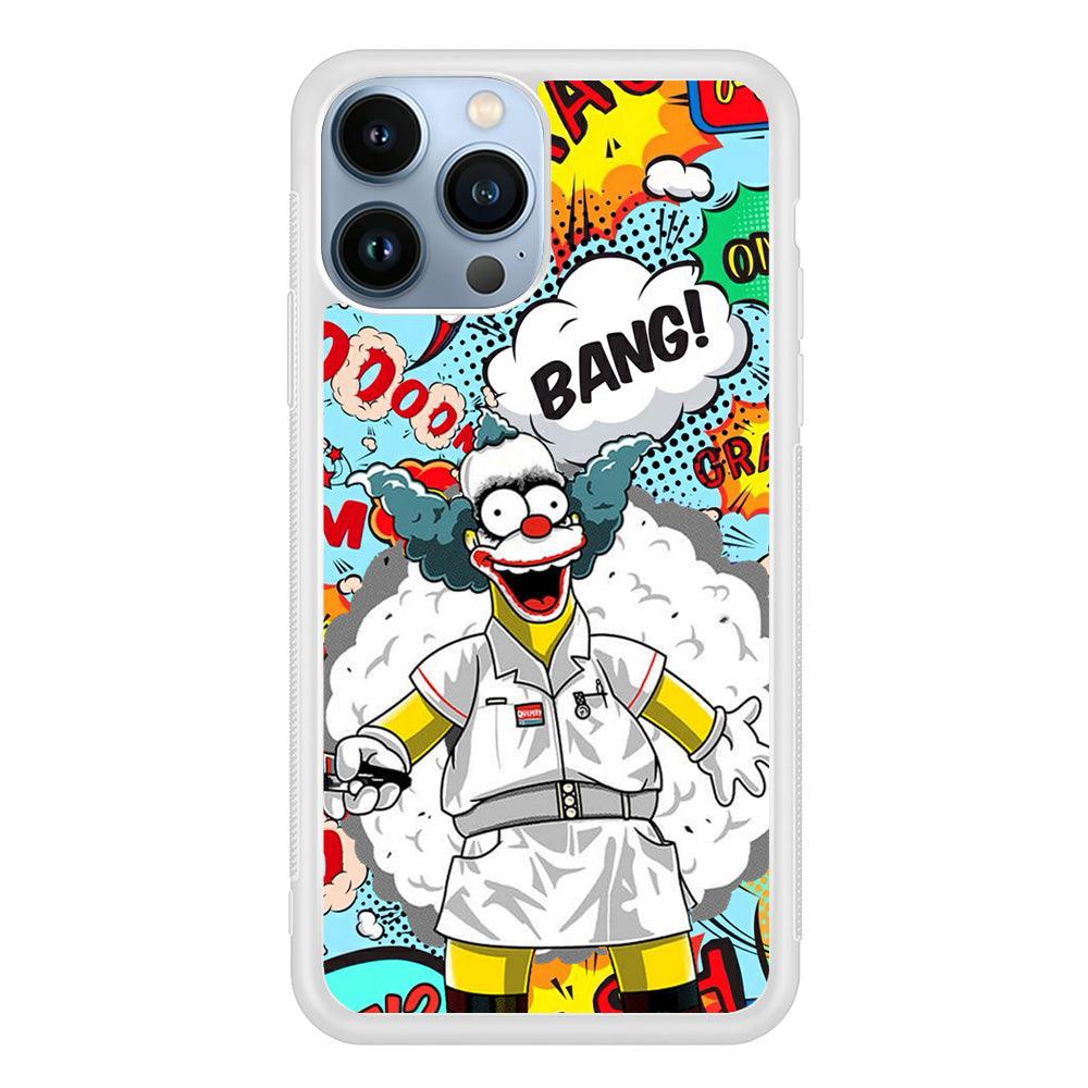 Krusty Joker Bang iPhone 15 Pro Case-Oxvistore