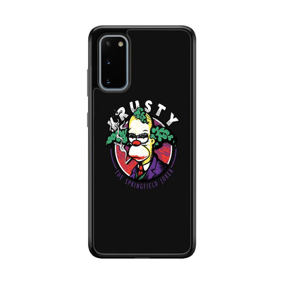 Krusty The Joker Springfield Samsung Galaxy S20 Case-Oxvistore