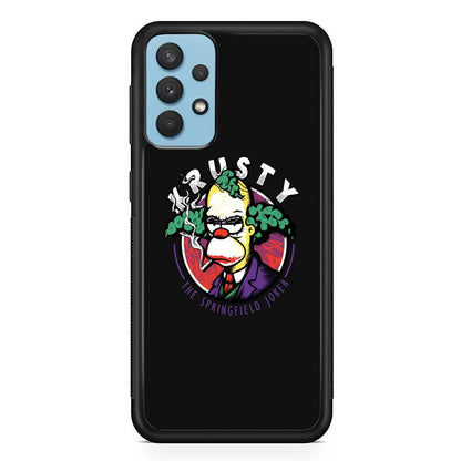 Krusty The Joker Springfield Samsung Galaxy A32 Case-Oxvistore