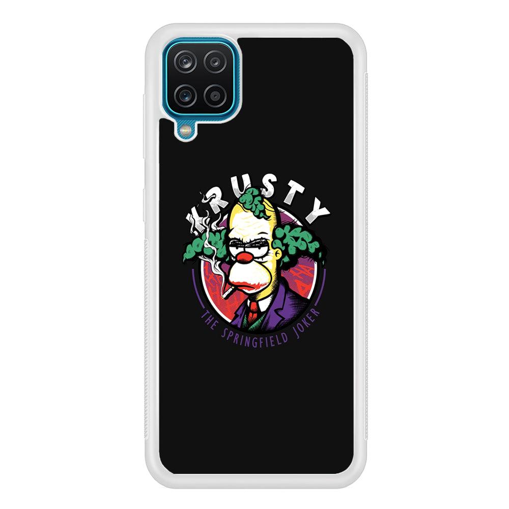 Krusty The Joker Springfield Samsung Galaxy A12 Case-Oxvistore