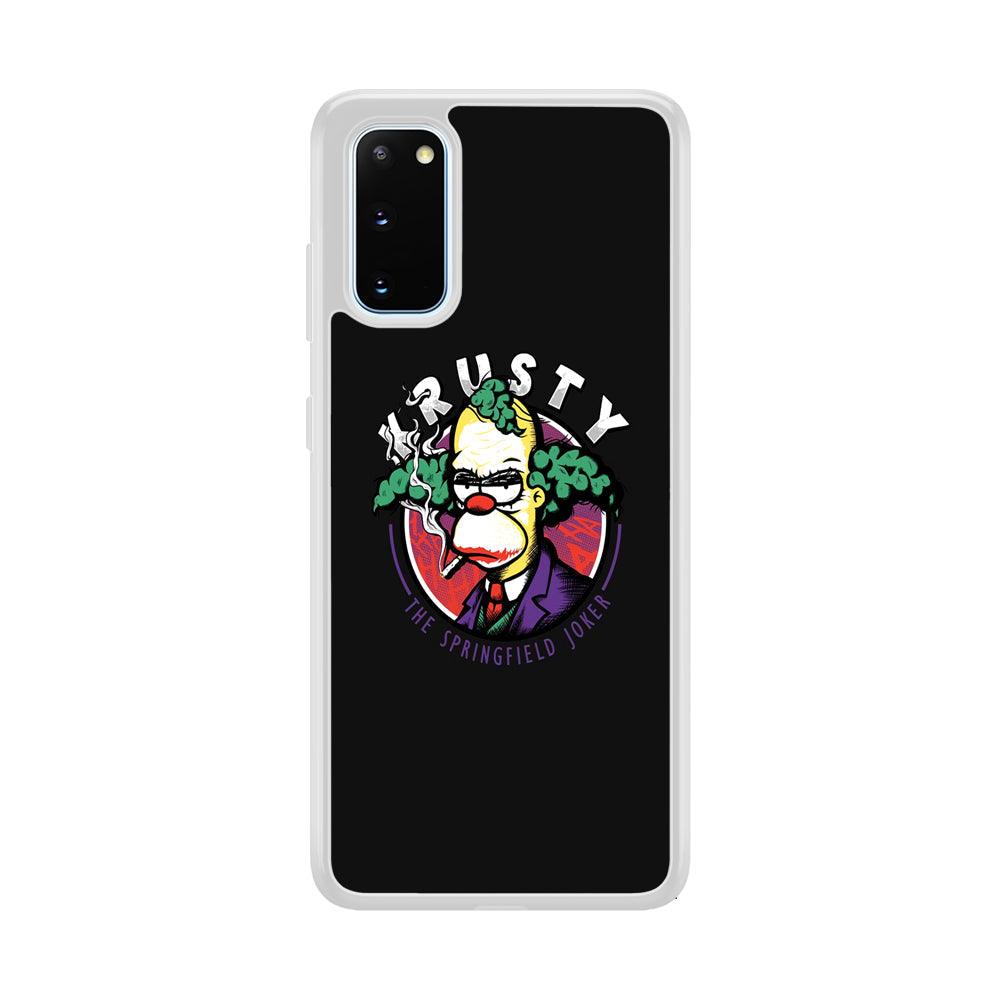 Krusty The Joker Springfield Samsung Galaxy S20 Case-Oxvistore