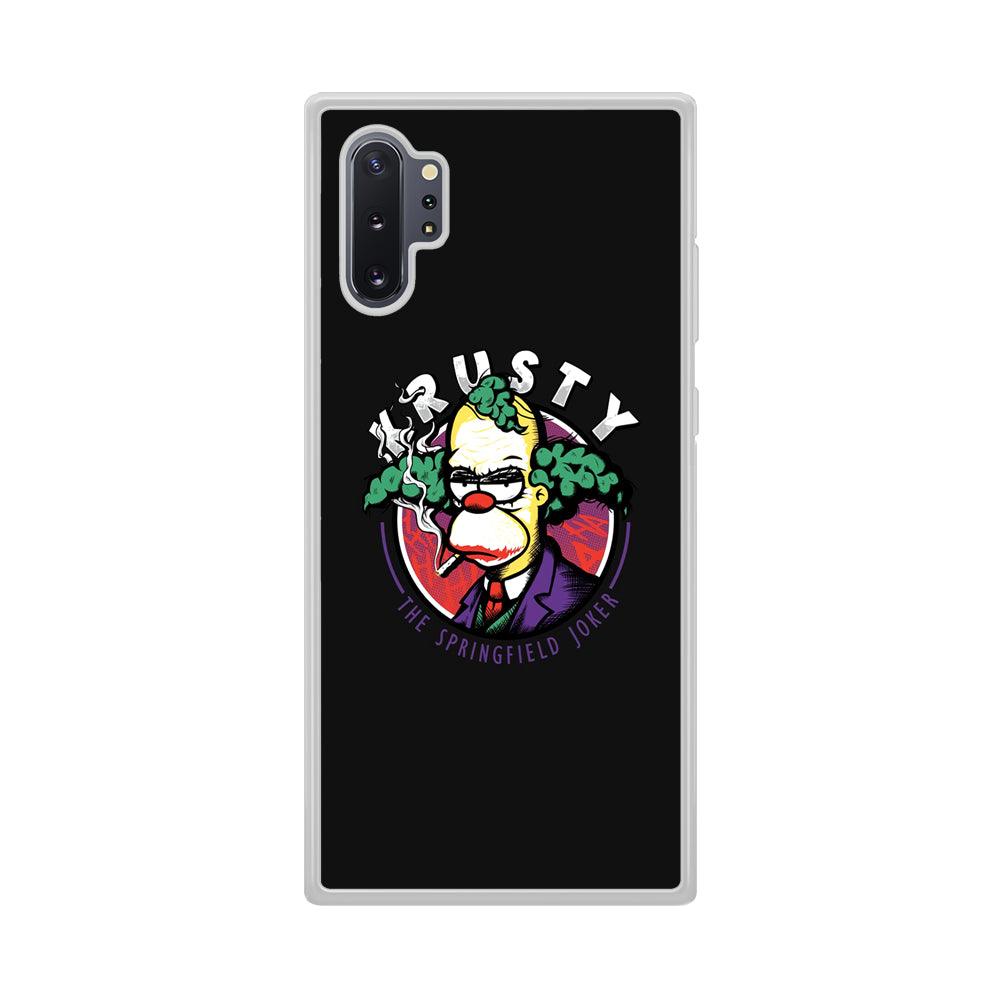 Krusty The Joker Springfield Samsung Galaxy Note 10 Plus Case-Oxvistore