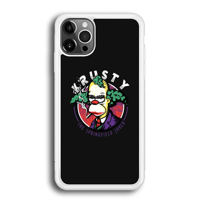 Krusty The Joker Springfield iPhone 12 Pro Case-Oxvistore