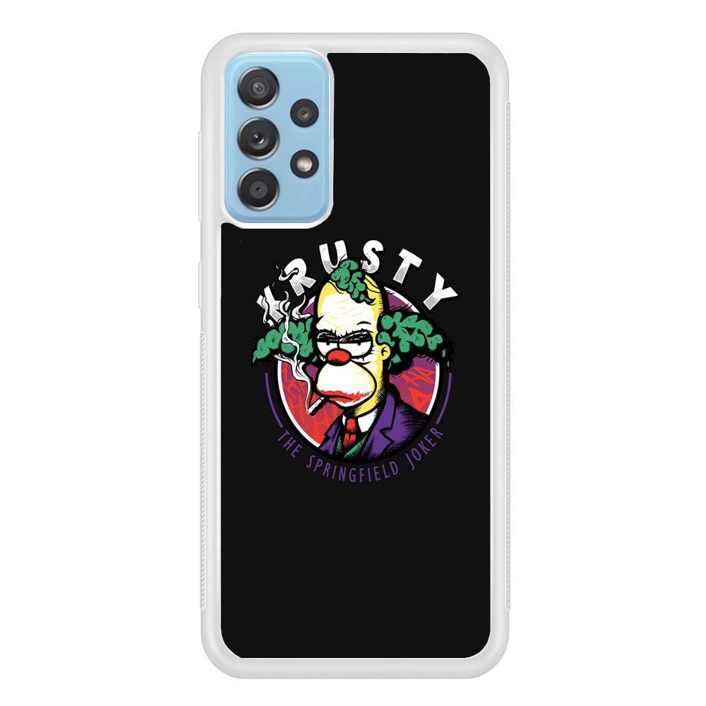 Krusty The Joker Springfield Samsung Galaxy A52 Case-Oxvistore