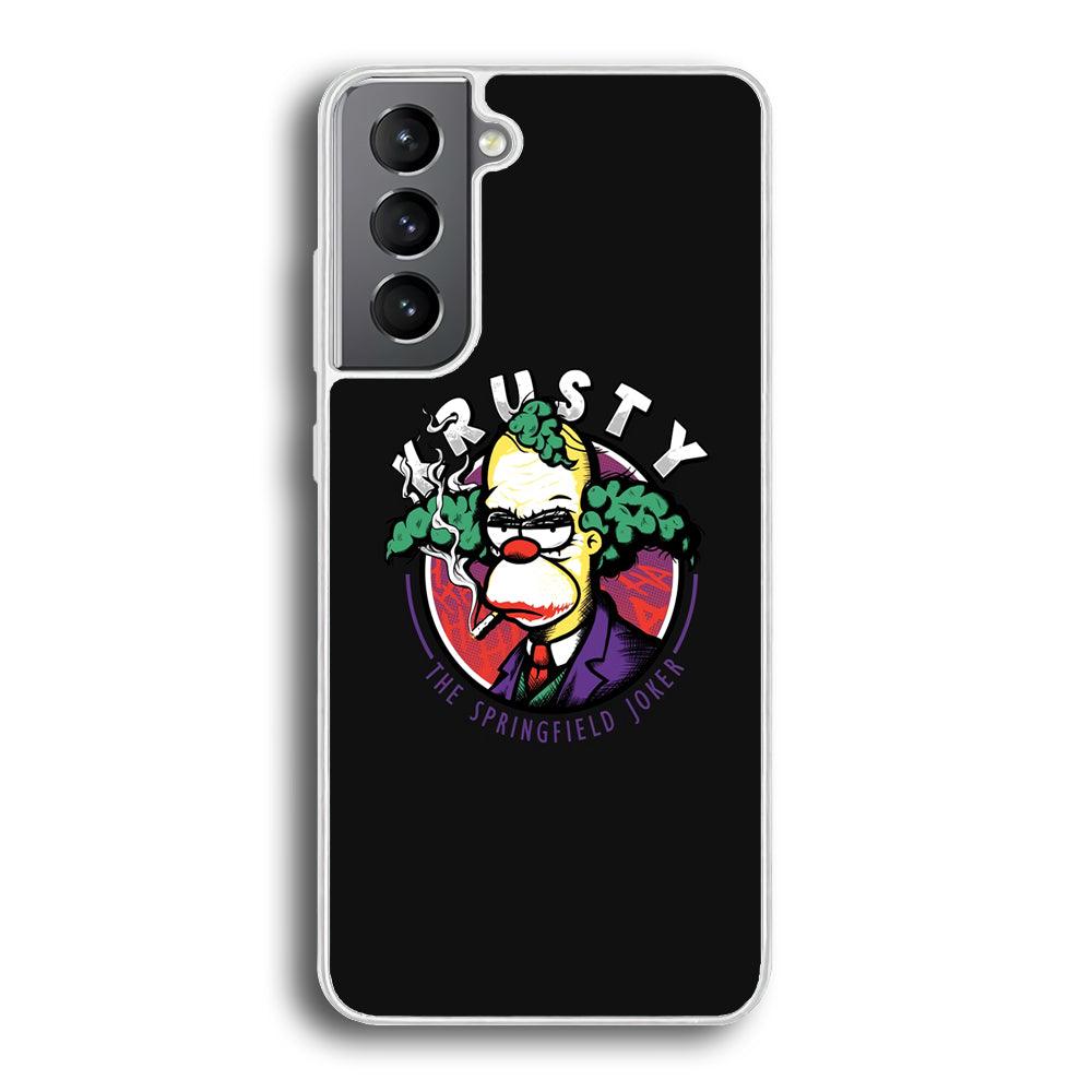 Krusty The Joker Springfield Samsung Galaxy S21 Plus Case-Oxvistore