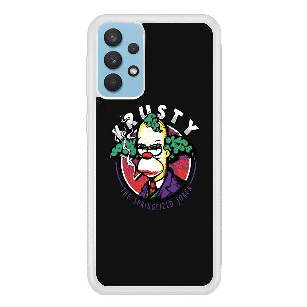 Krusty The Joker Springfield Samsung Galaxy A32 Case-Oxvistore