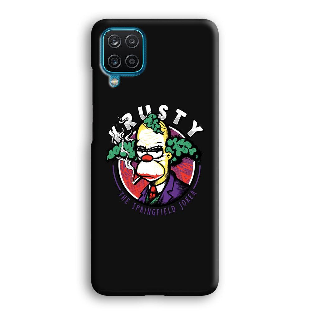 Krusty The Joker Springfield Samsung Galaxy A12 Case-Oxvistore