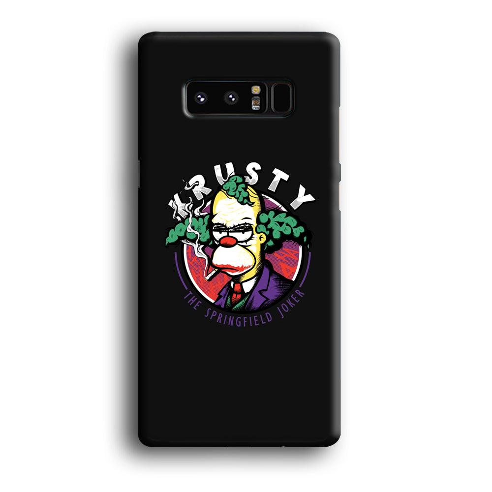 Krusty The Joker Springfield Samsung Galaxy Note 8 Case-Oxvistore