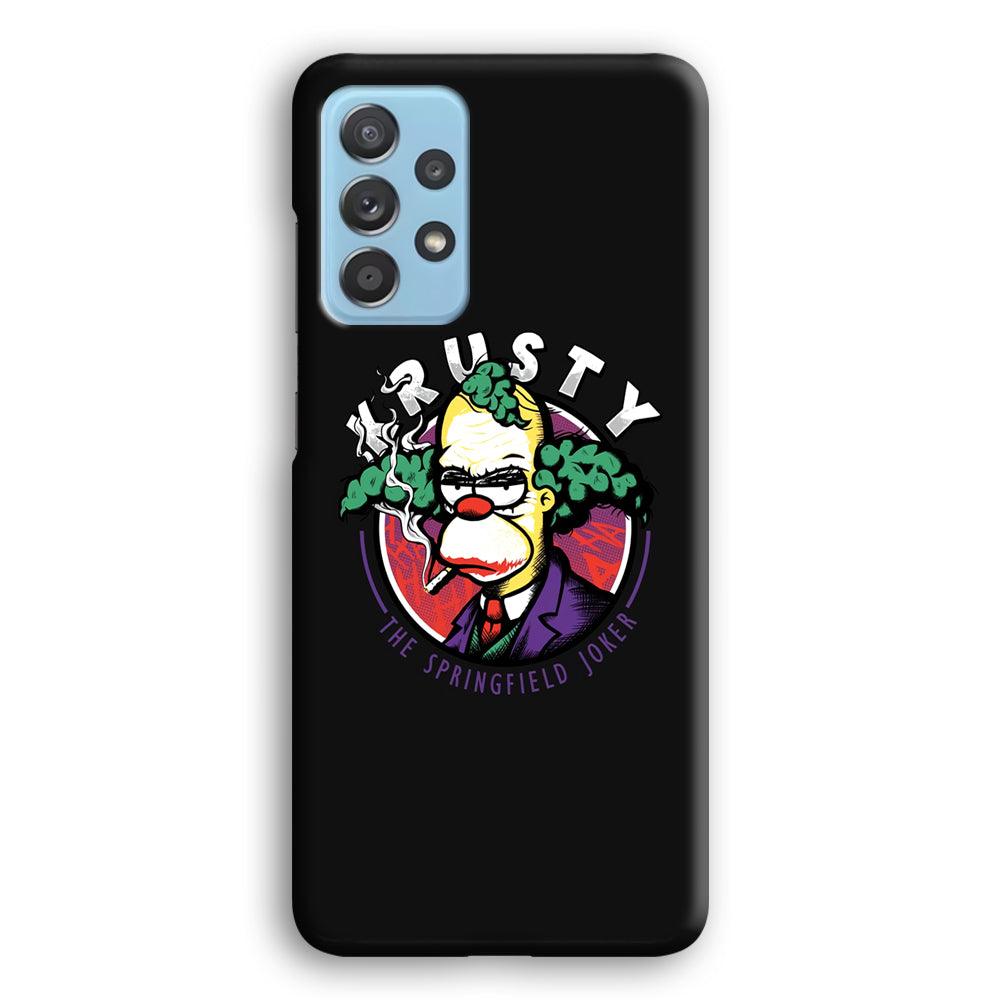 Krusty The Joker Springfield Samsung Galaxy A72 Case-Oxvistore