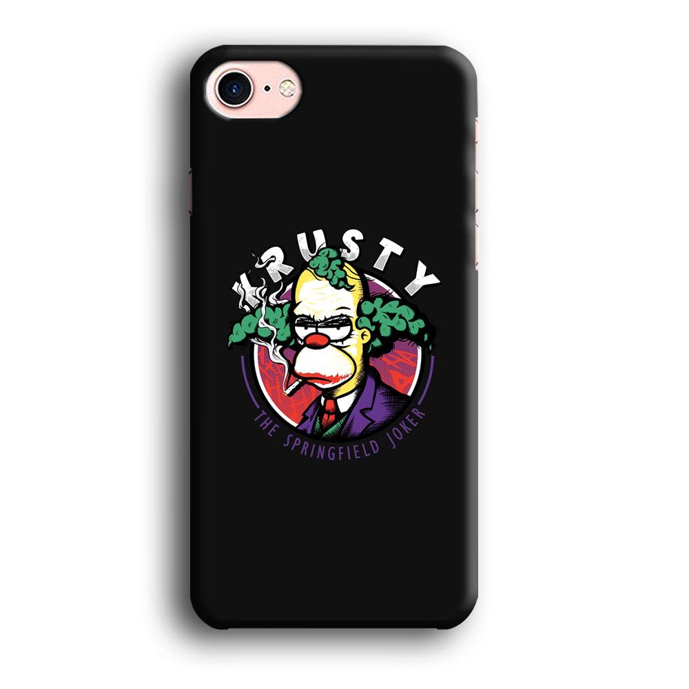 Krusty The Joker Springfield iPhone 8 Case-Oxvistore