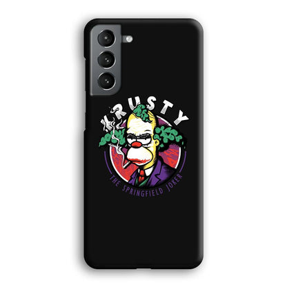 Krusty The Joker Springfield Samsung Galaxy S21 Case-Oxvistore