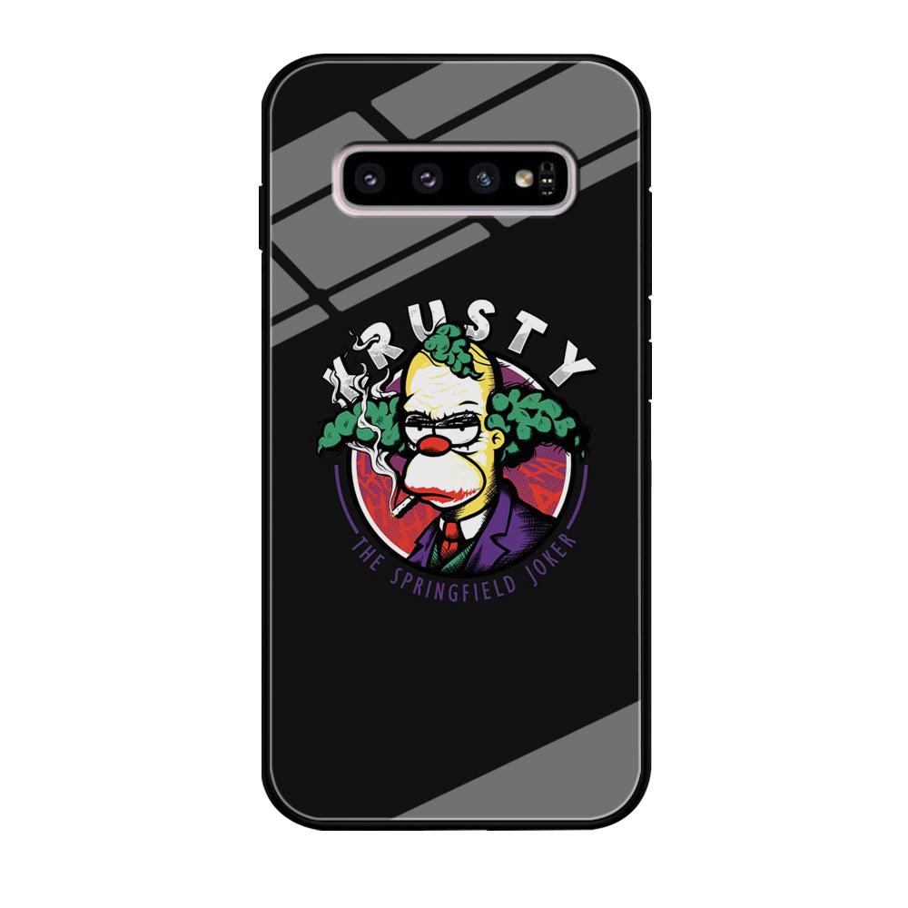 Krusty The Joker Springfield Samsung Galaxy S10 Plus Case-Oxvistore