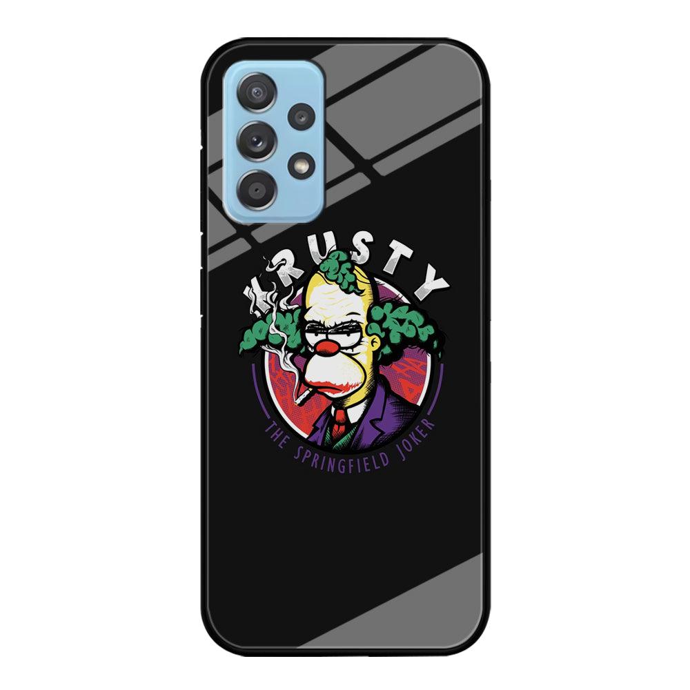 Krusty The Joker Springfield Samsung Galaxy A52 Case-Oxvistore