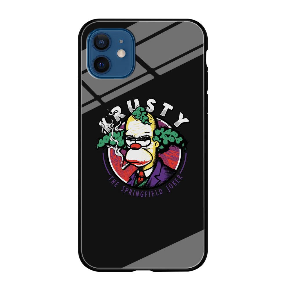 Krusty The Joker Springfield iPhone 12 Case-Oxvistore