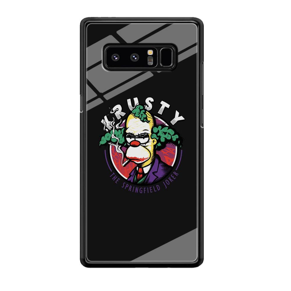 Krusty The Joker Springfield Samsung Galaxy Note 8 Case-Oxvistore