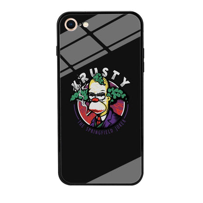 Krusty The Joker Springfield iPhone 8 Case-Oxvistore