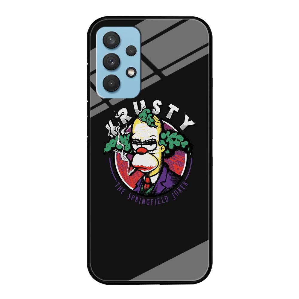 Krusty The Joker Springfield Samsung Galaxy A32 Case-Oxvistore