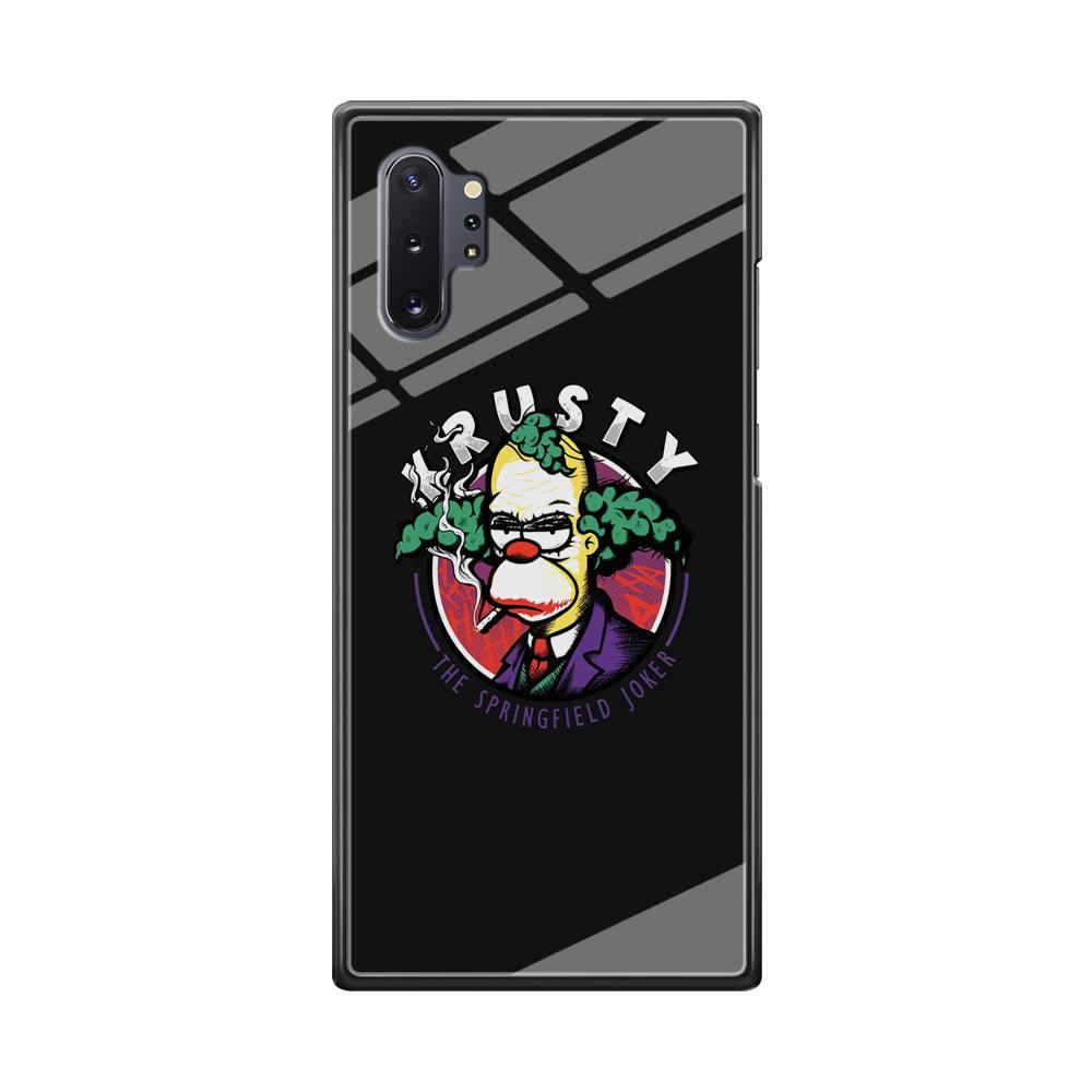 Krusty The Joker Springfield Samsung Galaxy Note 10 Plus Case-Oxvistore