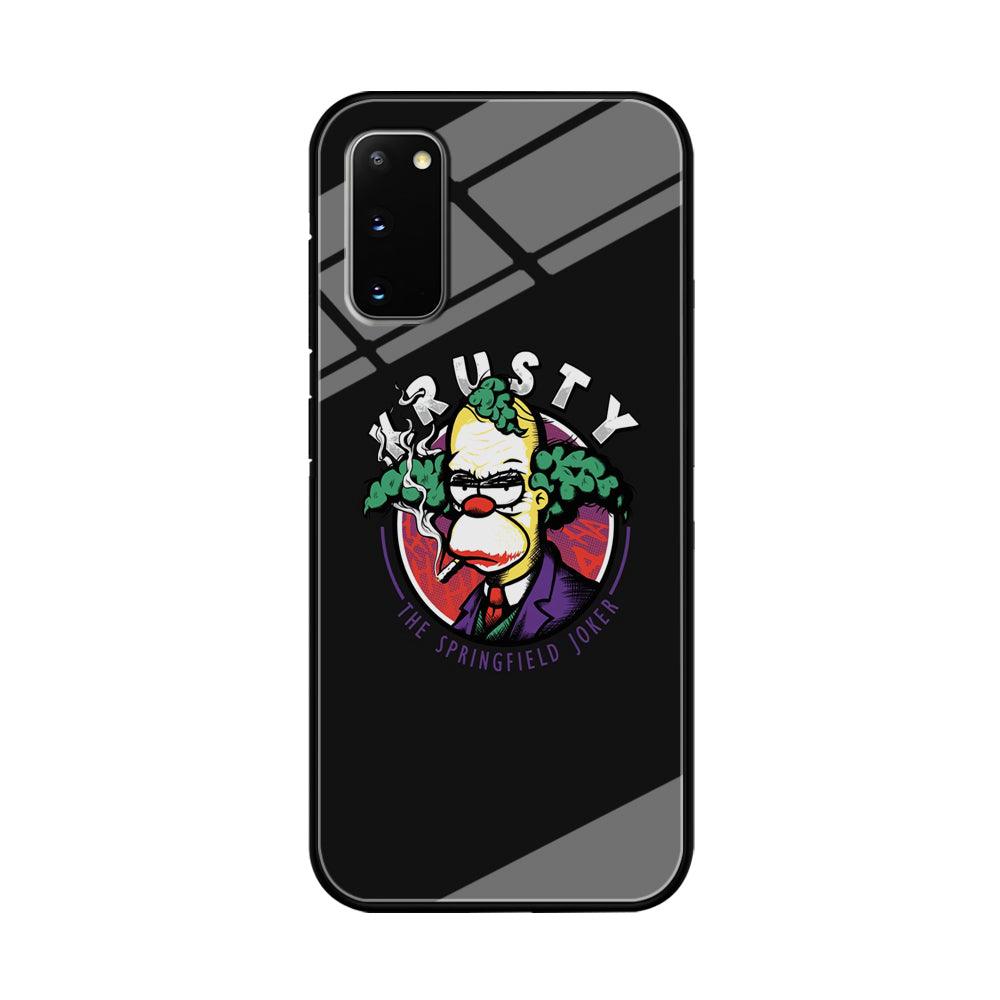 Krusty The Joker Springfield Samsung Galaxy S20 Case-Oxvistore