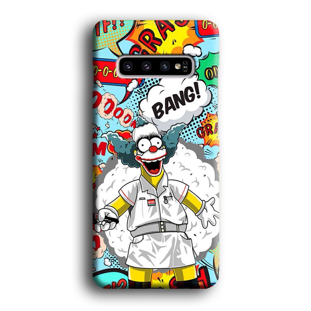 Krusty Joker Bang Samsung Galaxy S10 Case-Oxvistore