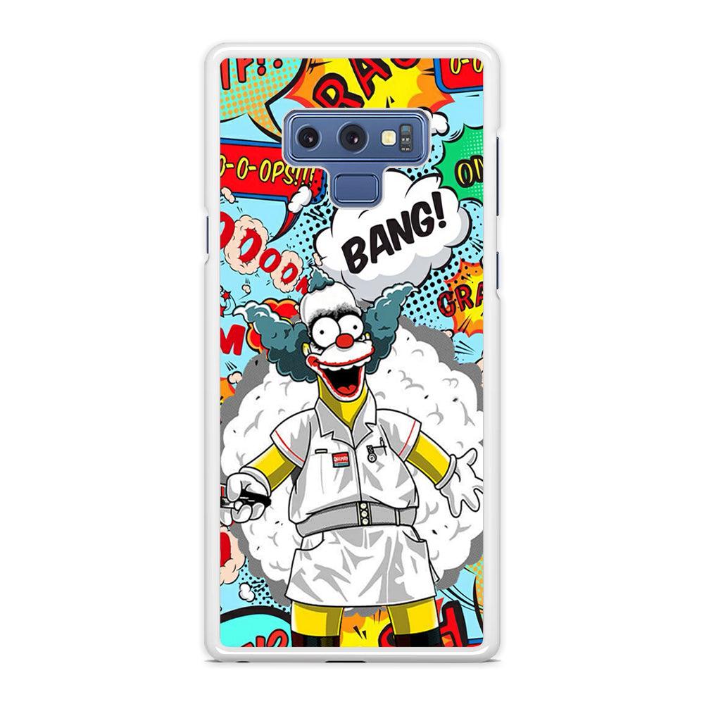 Krusty Joker Bang Samsung Galaxy Note 9 Case-Oxvistore