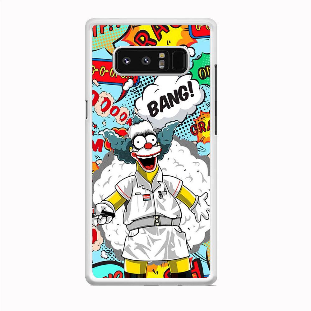 Krusty Joker Bang Samsung Galaxy Note 8 Case-Oxvistore