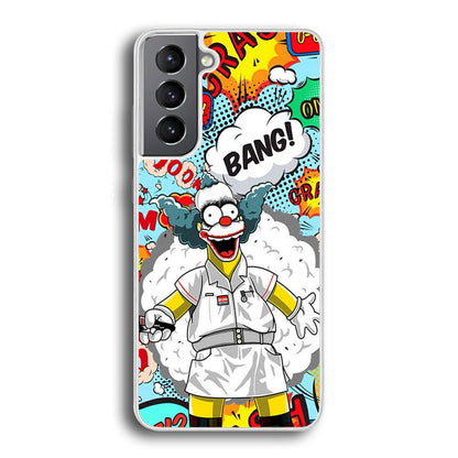 Krusty Joker Bang Samsung Galaxy S21 Case-Oxvistore