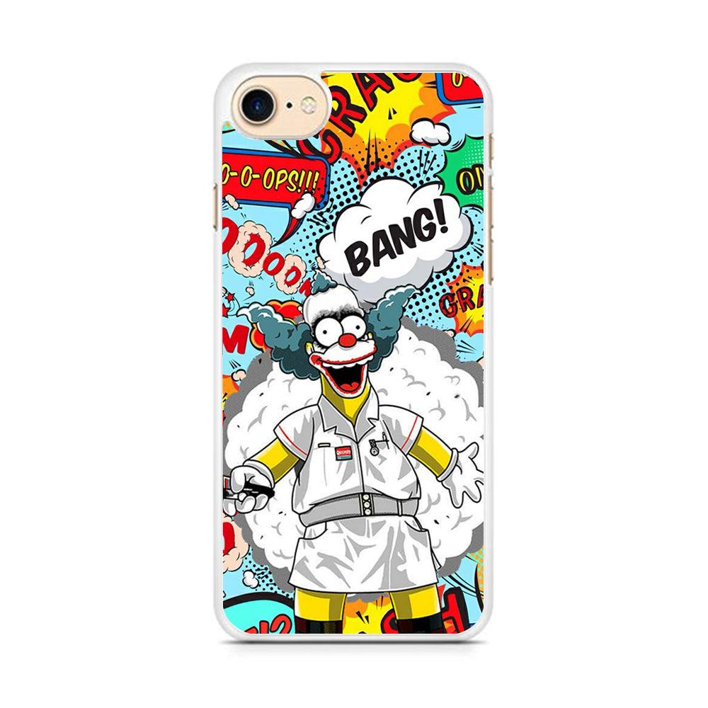 Krusty Joker Bang iPhone 8 Case-Oxvistore