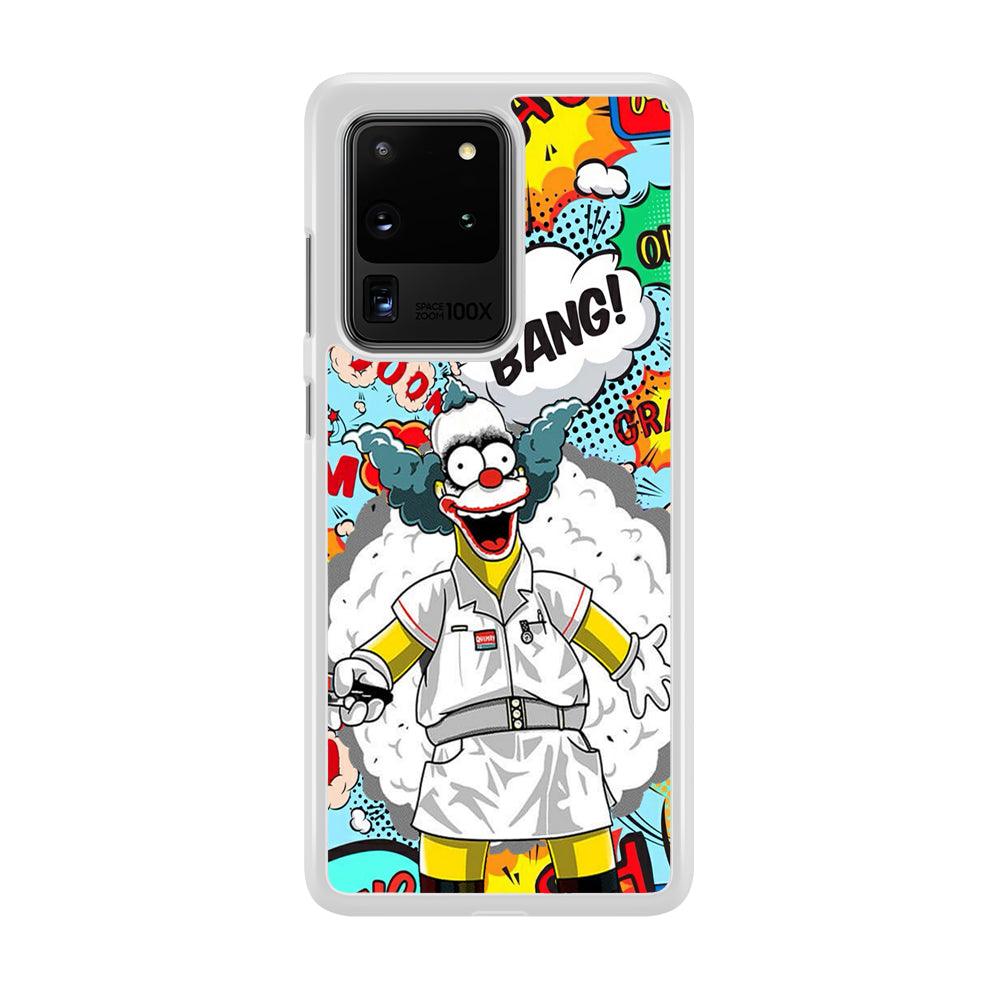 Krusty Joker Bang Samsung Galaxy S20 Ultra Case-Oxvistore