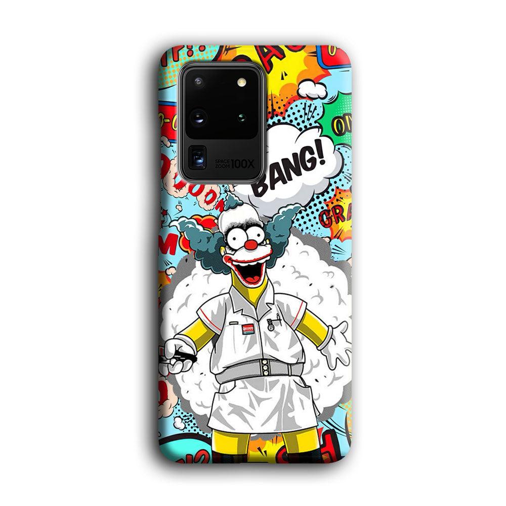 Krusty Joker Bang Samsung Galaxy S20 Ultra Case-Oxvistore