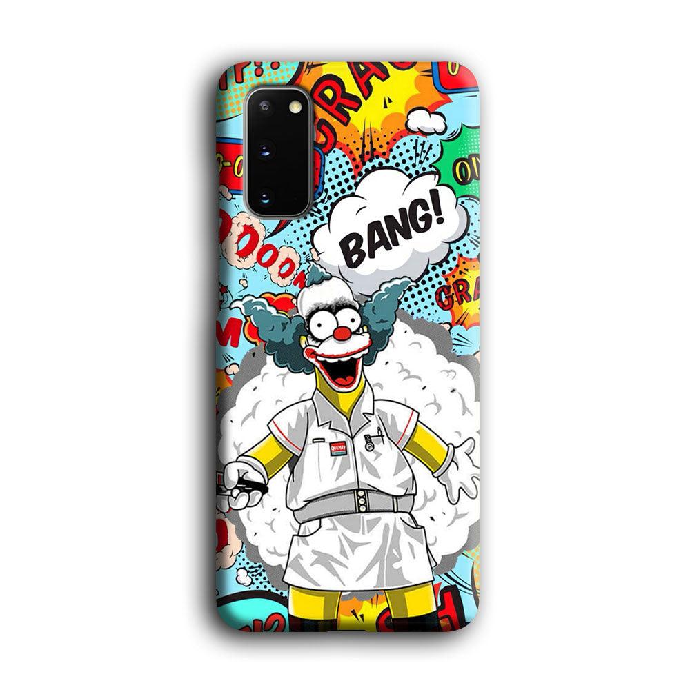 Krusty Joker Bang Samsung Galaxy S20 Case-Oxvistore