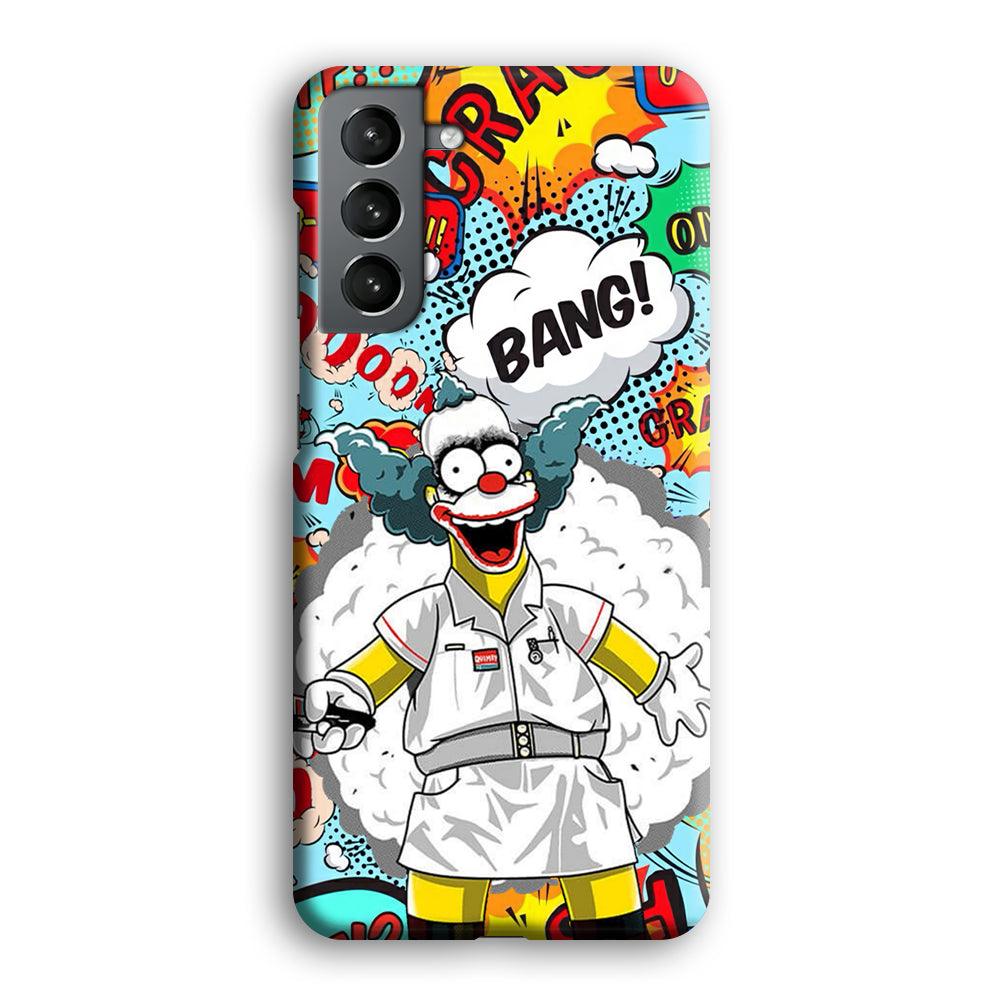 Krusty Joker Bang Samsung Galaxy S21 Plus Case-Oxvistore