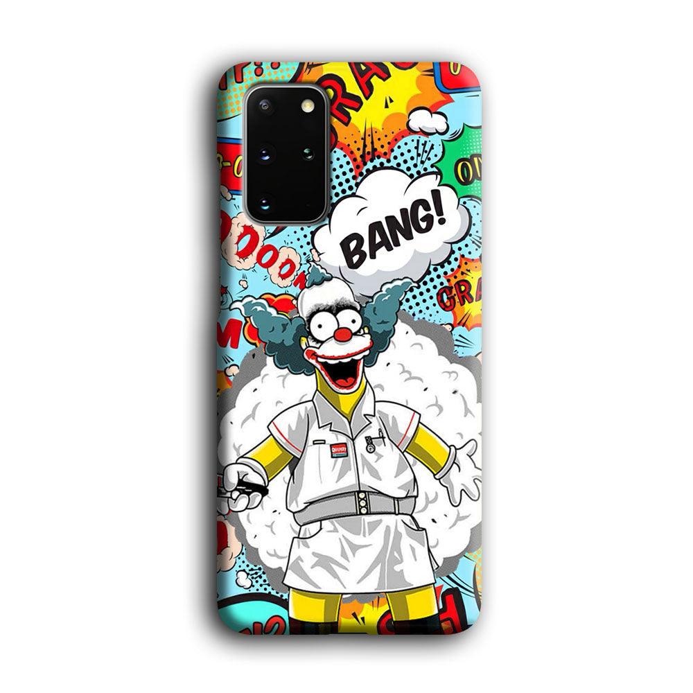 Krusty Joker Bang Samsung Galaxy S20 Plus Case-Oxvistore