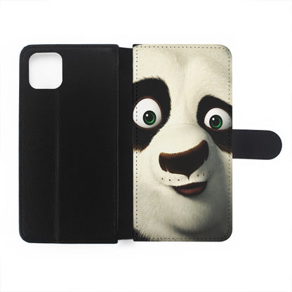 Kung Fu Panda Closeup Flip Wallet Phone Case