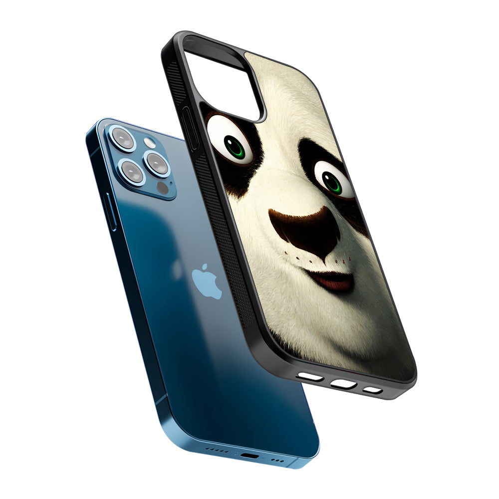 Kung Fu Panda Closeup 2D Rubber Phone Case