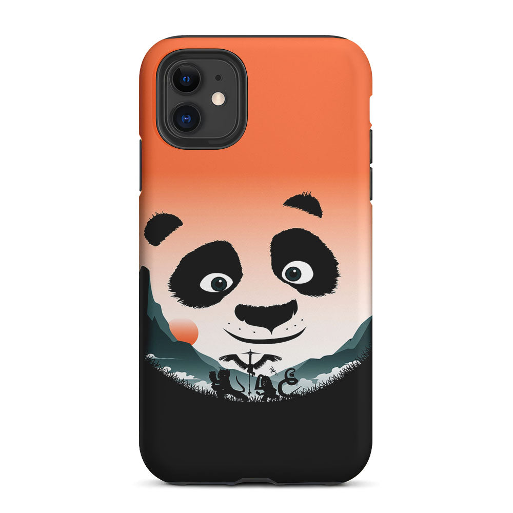 Kung Fu Panda Exercise 2 in 1 Tough Phone Case