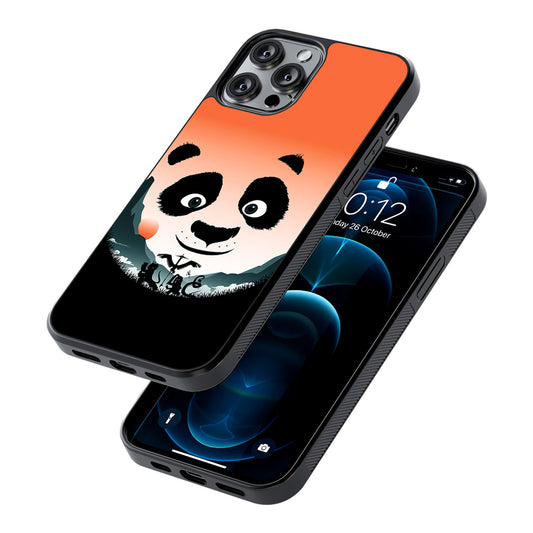 Kung Fu Panda Exercise 2D Rubber Phone Case