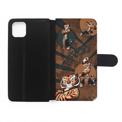 Kung Fu Panda Tigress Flip Wallet Phone Case