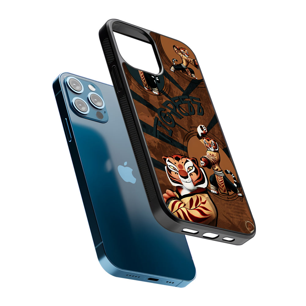 Kung Fu Panda Tigress 2D Rubber Phone Case