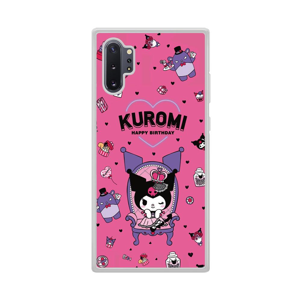 Kuromi Birthday Theme Samsung Galaxy Note 10 Plus Case-Oxvistore