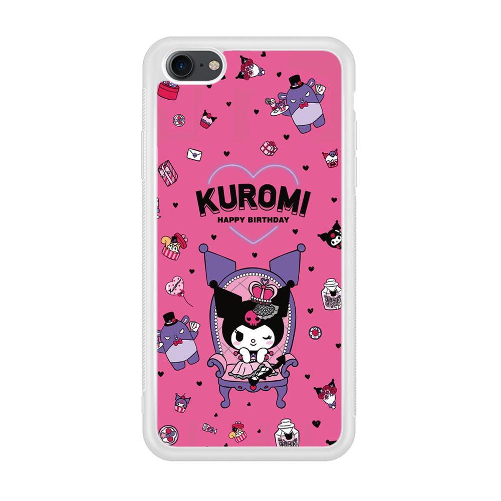 Kuromi Birthday Theme iPhone 8 Case-Oxvistore