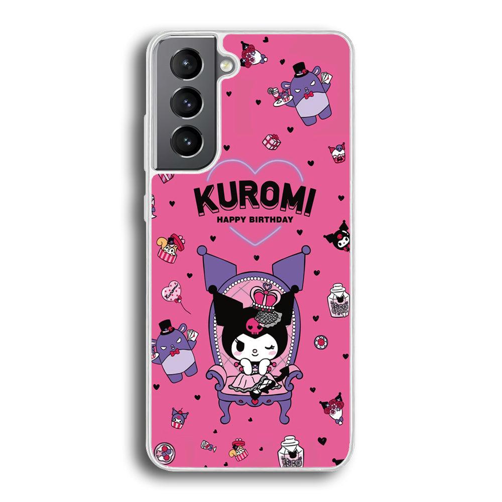 Kuromi Birthday Theme Samsung Galaxy S21 Case-Oxvistore