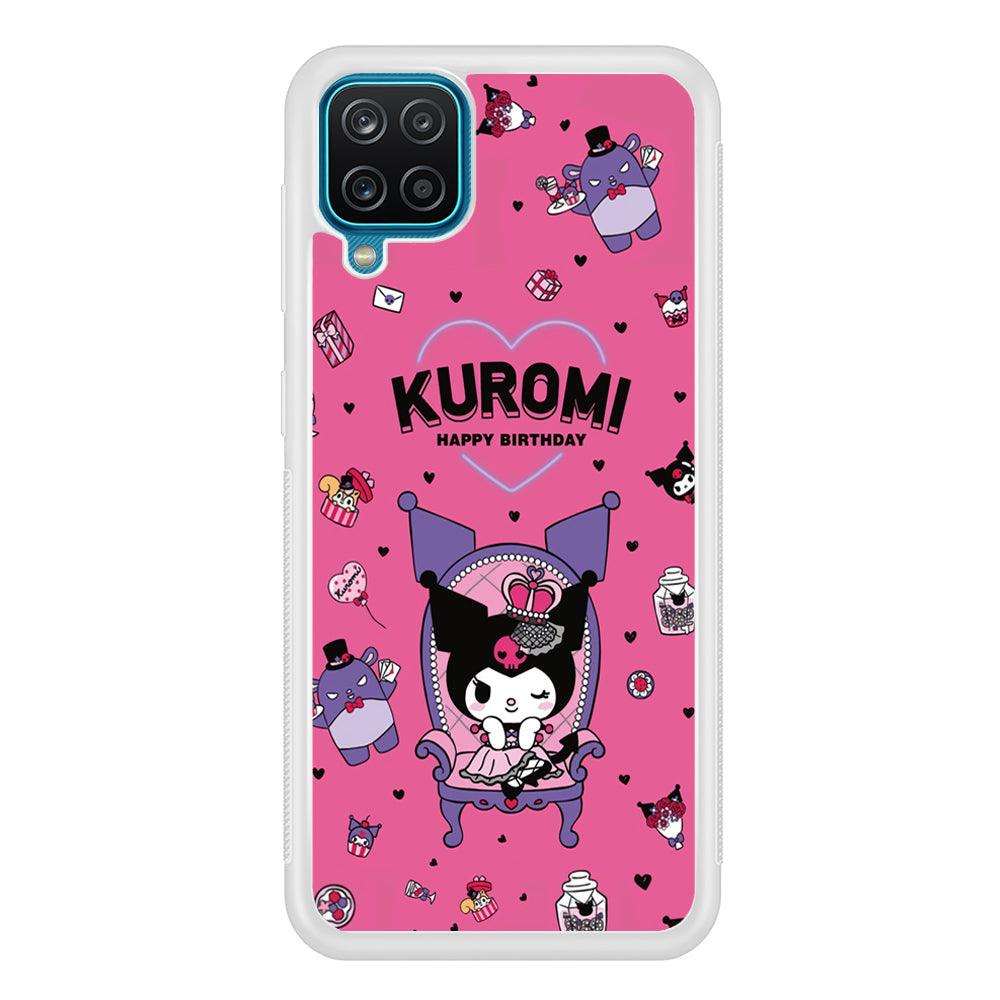 Kuromi Birthday Theme Samsung Galaxy A12 Case-Oxvistore