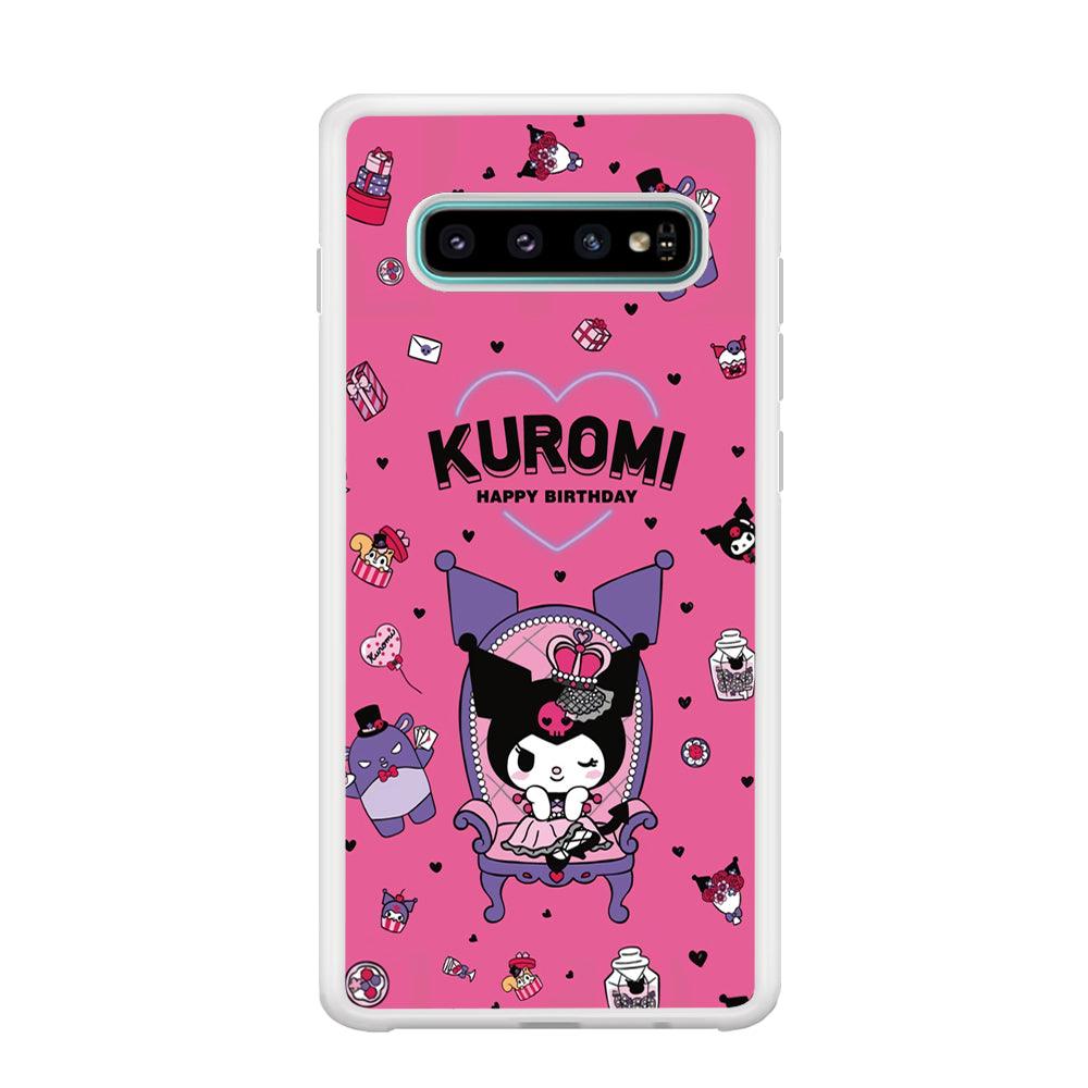 Kuromi Birthday Theme Samsung Galaxy S10 Plus Case-Oxvistore